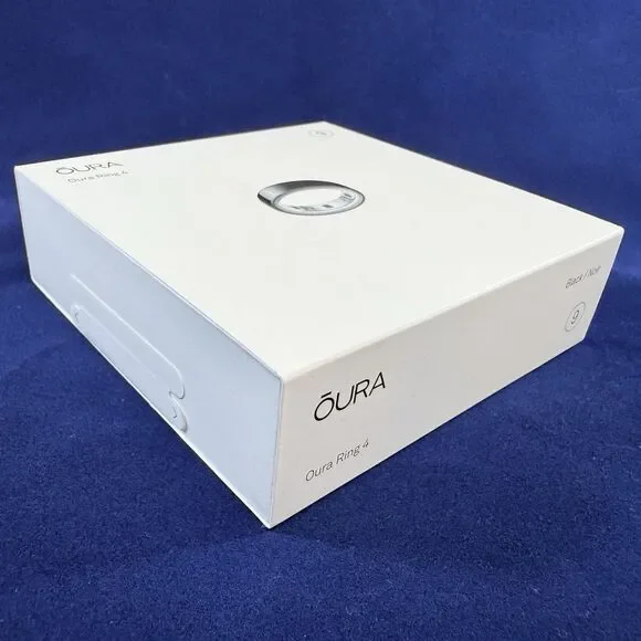 Oura Ring Gen 4 Smart Ring Size 9 Activity Tracker BLACK - New/Sealed! - Picture 2 of 4